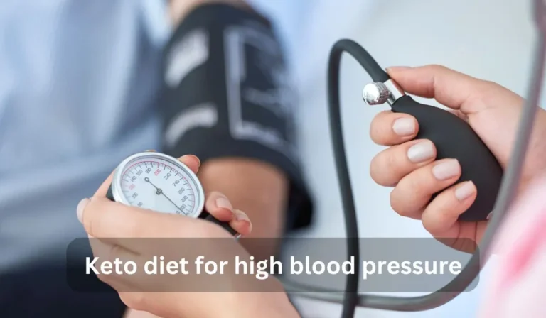 Keto diet for high blood pressure