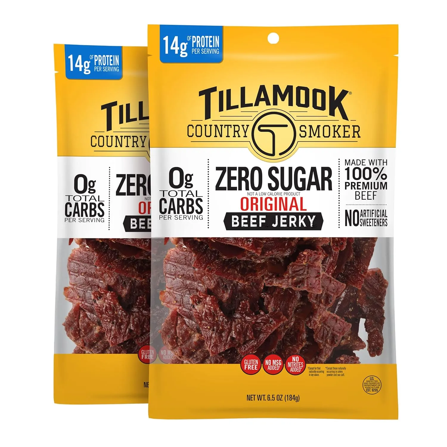 Tillamook Zero Sugar Beef Jerky